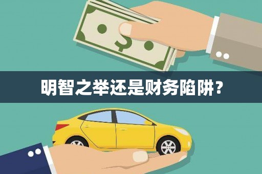 志丹明智之举还是财务陷阱？