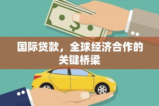 志丹国际贷款，全球经济合作的关键桥梁