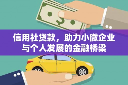 志丹信用社贷款，助力小微企业与个人发展的金融桥梁