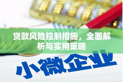 志丹贷款风险控制措施，全面解析与实用策略