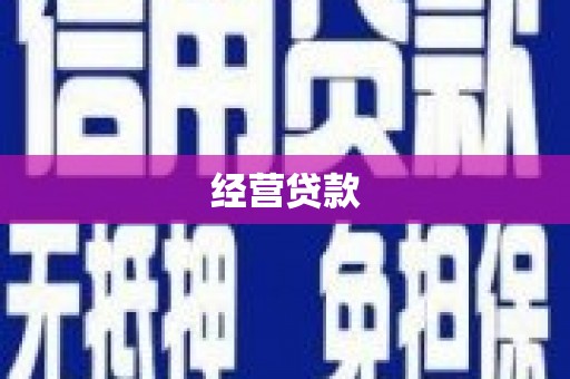 志丹经营贷款