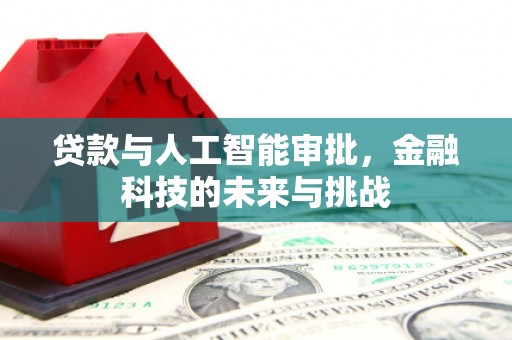 志丹贷款与人工智能审批，金融科技的未来与挑战