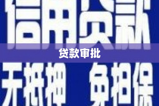 志丹贷款审批