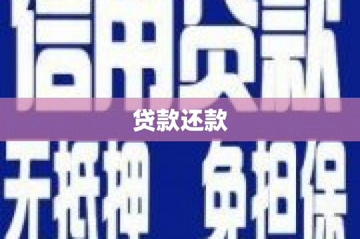 志丹贷款还款