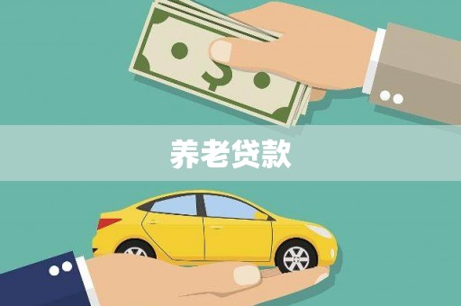 志丹养老贷款