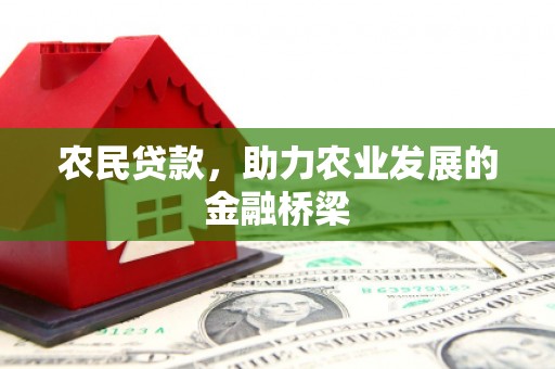 志丹农民贷款，助力农业发展的金融桥梁