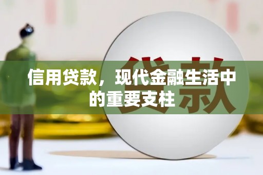 志丹信用贷款，现代金融生活中的重要支柱