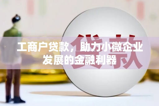 志丹工商户贷款，助力小微企业发展的金融利器