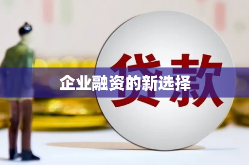 志丹企业融资的新选择