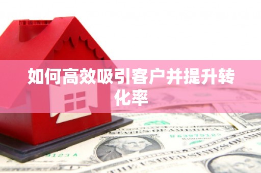 志丹如何高效吸引客户并提升转化率