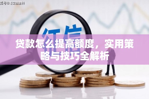 志丹贷款怎么提高额度，实用策略与技巧全解析