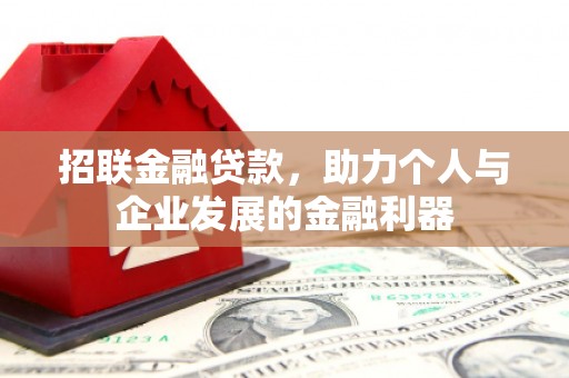 志丹招联金融贷款，助力个人与企业发展的金融利器