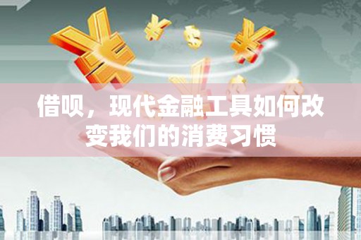 志丹借呗，现代金融工具如何改变我们的消费习惯