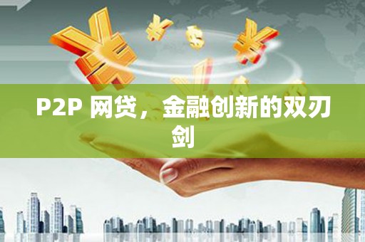 志丹P2P 网贷，金融创新的双刃剑