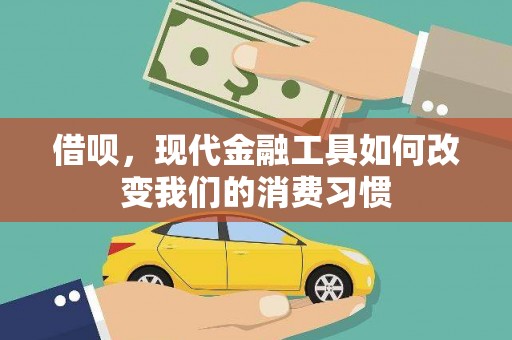 志丹借呗，现代金融工具如何改变我们的消费习惯