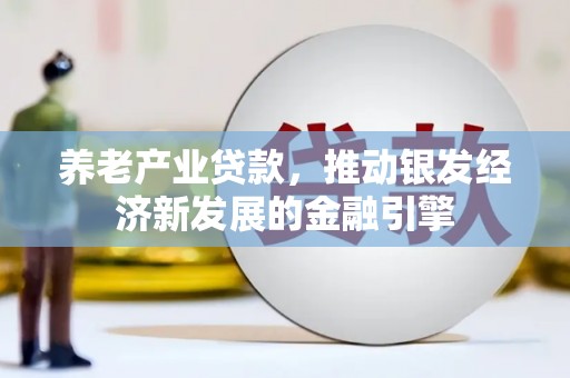 志丹养老产业贷款，推动银发经济新发展的金融引擎