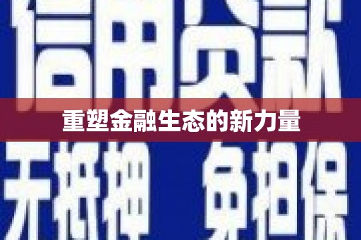 志丹重塑金融生态的新力量