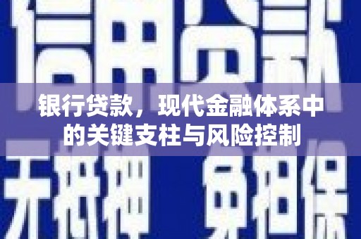 志丹银行贷款，现代金融体系中的关键支柱与风险控制