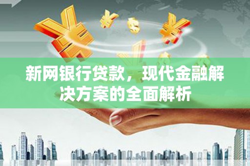 志丹新网银行贷款，现代金融解决方案的全面解析