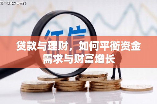 志丹贷款与理财，如何平衡资金需求与财富增长