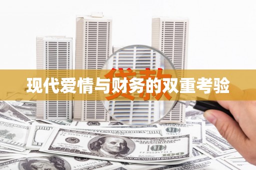 志丹现代爱情与财务的双重考验