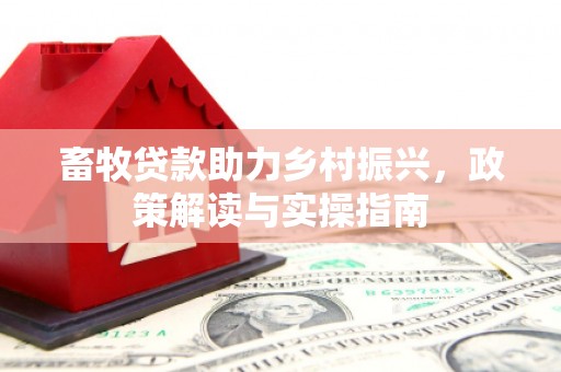 志丹畜牧贷款助力乡村振兴，政策解读与实操指南