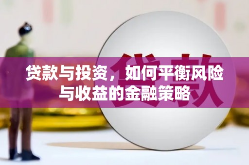 志丹贷款与投资，如何平衡风险与收益的金融策略