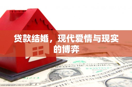 志丹贷款结婚，现代爱情与现实的博弈