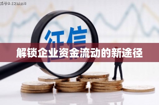 志丹解锁企业资金流动的新途径
