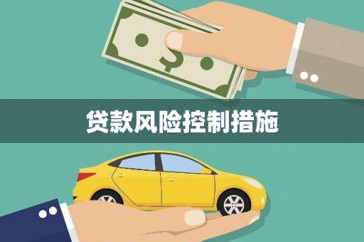 志丹贷款风险控制措施