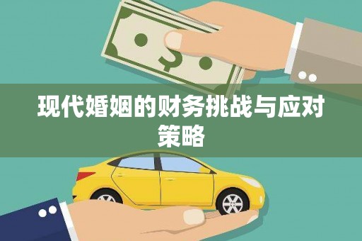 志丹现代婚姻的财务挑战与应对策略