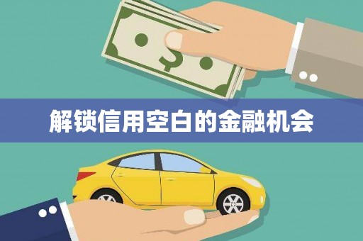志丹解锁信用空白的金融机会