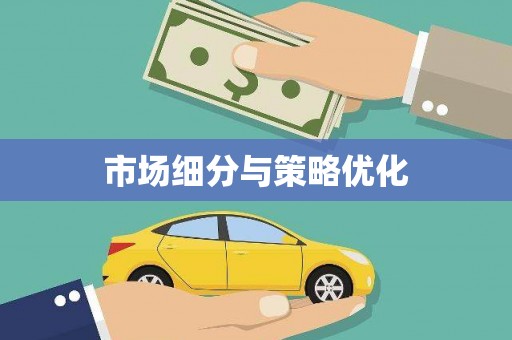 志丹市场细分与策略优化