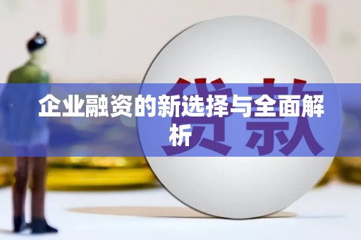 志丹企业融资的新选择与全面解析