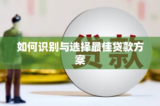 志丹如何识别与选择最佳贷款方案