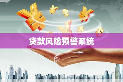 志丹贷款风险预警系统